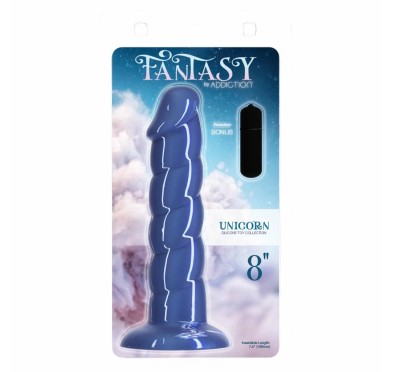 Dildo - Addiction Fantasy Addiction 20 cm Unicorn Blue